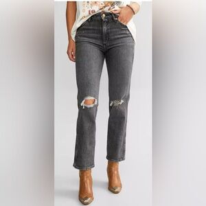 Wrangler Wild West High Rise Ankle Straight Jean
